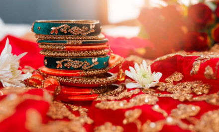 Shot of beautiful bangles for a bride to wear at a traditional wedding