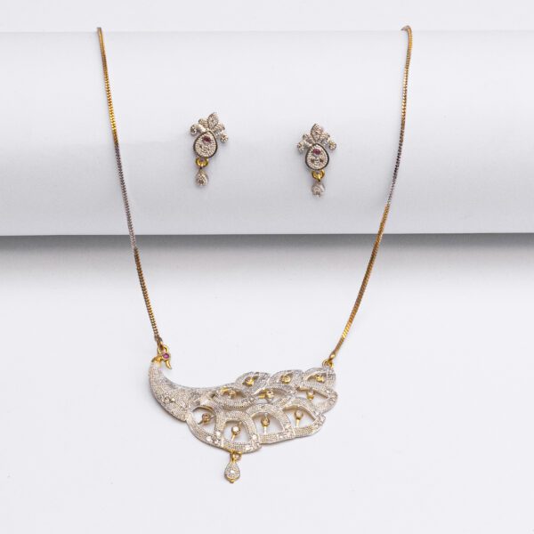 Luxeton SILVER NECKLACE EARRING-DSC03252
