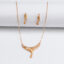 luxeton GOLD NECKLACE EARRING-DSC03318